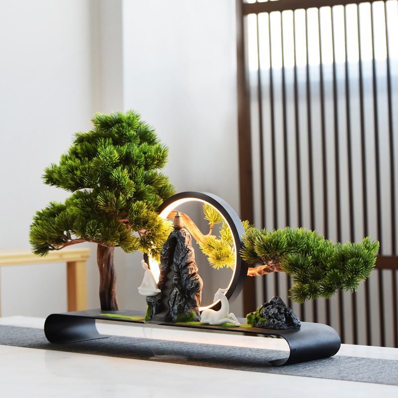 Creative Meditation Home Decor Accessories Zen Garden Plants Decorations For Home 